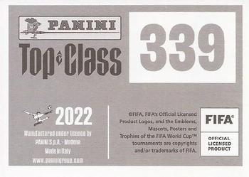 2021-22 Panini Top Class Stickers #339 Devyne Rensch Back