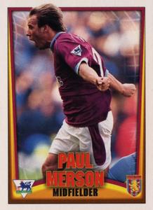2001 Topps F.A. Premier League Mini Cards (Topps Bubble Gum) #3 Paul Merson Front