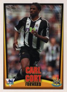 2001 Topps F.A. Premier League Mini Cards (Topps Bubble Gum) #17 Carl Cort Front