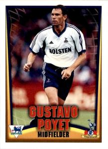 2001 Topps F.A. Premier League Mini Cards (Topps Bubble Gum) #21 Gustavo Poyet Front