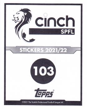 2021-22 Topps SPFL Stickers #103 Emblem Back