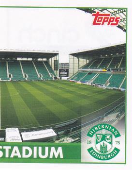 2021-22 Topps SPFL Stickers #108 Easter Road Stadium Front