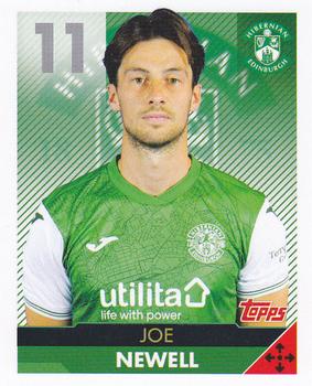 2021-22 Topps SPFL Stickers #116 Joe Newell Front