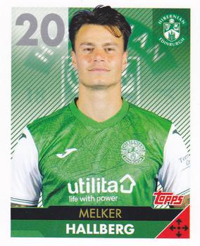 2021-22 Topps SPFL Stickers #117 Melker Hallberg Front