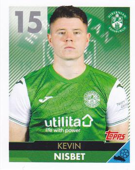 2021-22 Topps SPFL Stickers #121 Kevin Nisbet Front