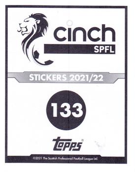2021-22 Topps SPFL Stickers #133 Andrew Shinnie Back
