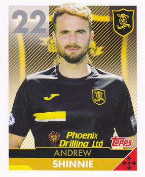 2021-22 Topps SPFL Stickers #133 Andrew Shinnie Front