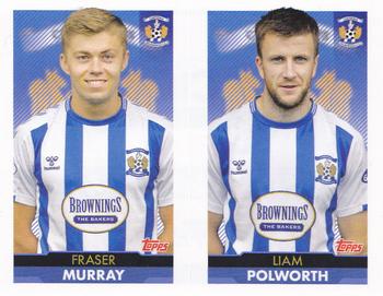 2021-22 Topps SPFL Stickers #331 Fraser Murray / Liam Polworth Front