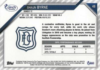 2021-22 Topps Chrome SPFL #48 Shaun Byrne Back
