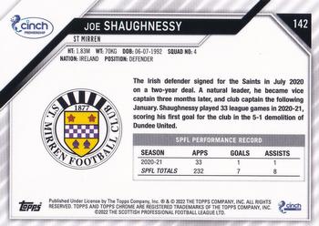 2021-22 Topps Chrome SPFL #142 Joe Shaughnessy Back