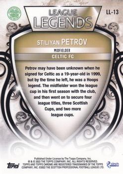 2021-22 Topps Chrome SPFL - League Legends #LL-13 Stiliyan Petrov Back