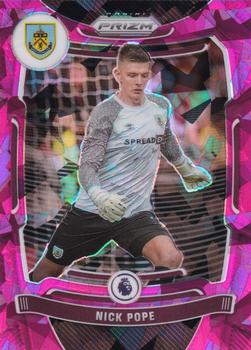 2021-22 Panini Prizm Premier League - Prizms Pink Ice #61 Nick Pope Front
