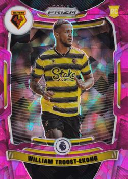 2021-22 Panini Prizm Premier League - Prizms Pink Ice #259 William Troost-Ekong Front