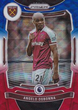 2021-22 Panini Prizm Premier League - Prizms Red White and Blue #227 Angelo Ogbonna Front