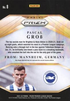 2021-22 Panini Prizm Premier League - Brilliance #8 Pascal Gross Back