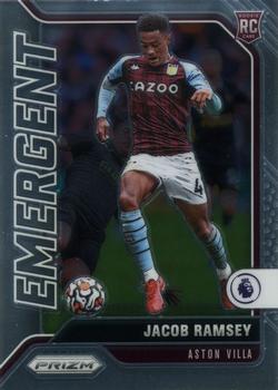2021-22 Panini Prizm Premier League - Emergent #9 Jacob Ramsey Front