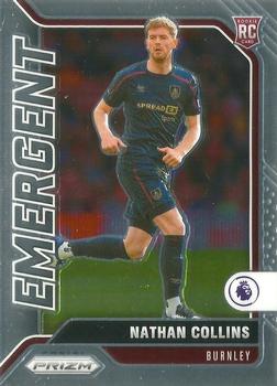 2021-22 Panini Prizm Premier League - Emergent #10 Nathan Collins Front