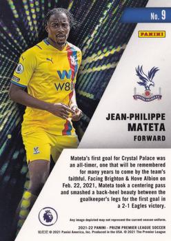 2021-22 Panini Prizm Premier League - Instant Impact #9 Jean-Philippe Mateta Back
