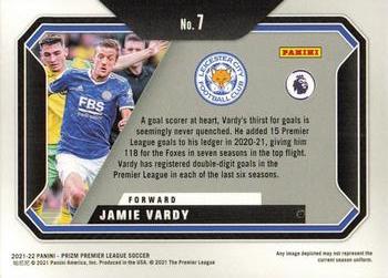 2021-22 Panini Prizm Premier League - Scorers Club #7 Jamie Vardy Back