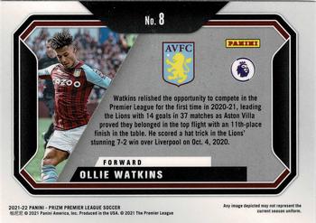 2021-22 Panini Prizm Premier League - Scorers Club #8 Ollie Watkins Back