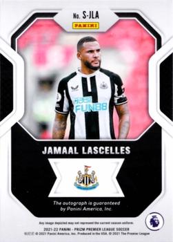 2021-22 Panini Prizm Premier League - Signatures #S-JLA Jamaal Lascelles Back