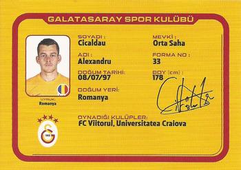 2021-22 Odyak Galatasaray #NNO Alexandru Cicaldau Front