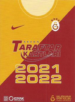 2021-22 Odyak Galatasaray #NNO Marcão Teixeira Back
