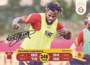 2021-22 Odyak Galatasaray #NNO Christian Luyindama Front