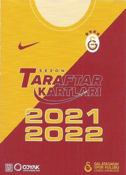 2021-22 Odyak Galatasaray - Special Silver #NNO Halil Dervisoglu Back