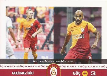 2021-22 Odyak Galatasaray - Power #NNO Victor Nelsson / Marcão Teixeira Front