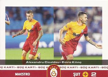 2021-22 Odyak Galatasaray - Power #NNO Alexandru Cicaldau / Emre Kilinc Front