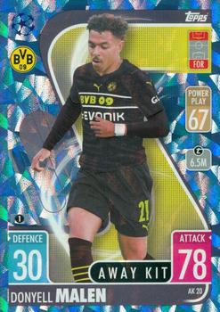 2021-22 Topps Match Attax Champions & Europa League Extra - Away Kit Crystal #AK20 Donyell Malen Front