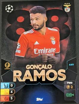 2021-22 Topps Total - 1st Edition #449 Gonçalo Ramos Front