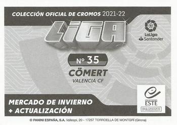 2021-22 Panini LaLiga Santander Este Stickers - Mercado de Invierno #35 Eray Comert Back