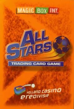 2003 Magic Box Int. All Stars 2003-2004 #NNO Purrel Frankel Back