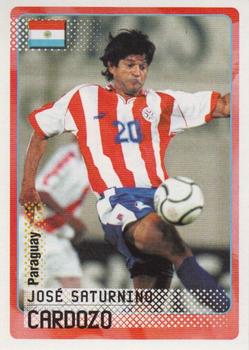 2002 Panini Road to the FIFA World Cup 2002 #105 Jose Saturnino Cardozo Front