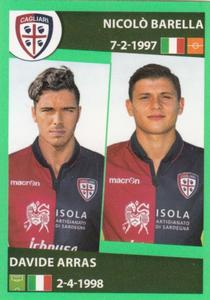 2016-17 Panini Calciatori Stickers #84 Nicolò Barella / Davide Arras Front