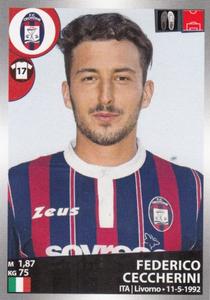 2016-17 Panini Calciatori Stickers #118 Federico Ceccherini Front