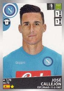 2016-17 Panini Calciatori Stickers #360 José Callejón Front