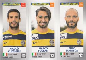 2016-17 Panini Calciatori Stickers #652 Nicolò Cherubin / Marco Fossati / Enzo Maresca Front