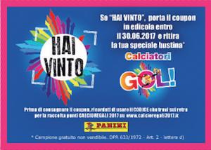 2016-17 Panini Calciatori Stickers #NNO 1 Punto / Hai Vinto Back