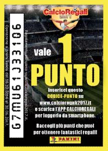 2016-17 Panini Calciatori Stickers #NNO 1 Punto / Hai Vinto Front