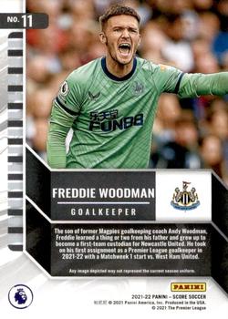 2021-22 Score Premier League - All Hands Team #11 Freddie Woodman Back