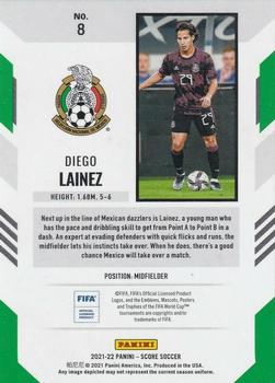 2021-22 Score FIFA #8 Diego Lainez Back