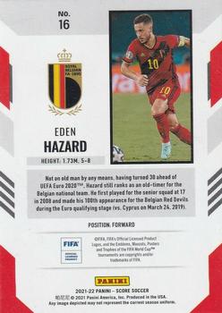 2021-22 Score FIFA #16 Eden Hazard Back