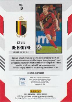 2021-22 Score FIFA #18 Kevin De Bruyne Back