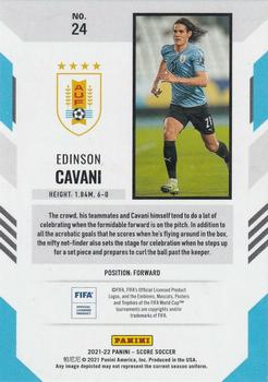 2021-22 Score FIFA #24 Edinson Cavani Back