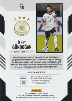 2021-22 Score FIFA #35 Ilkay Gundogan Back