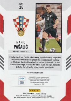 2021-22 Score FIFA #38 Mario Pasalic Back