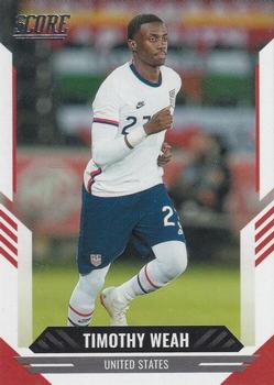2021-22 Score FIFA #47 Timothy Weah Front